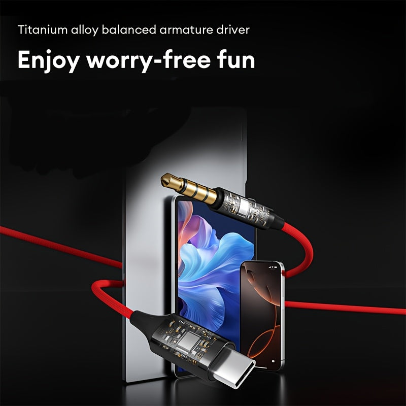 Lenovo Y108 14Mm Titanium Driver Wired Earbuds, Noise Cancelling In-Ear Earphones with Microphone & In-Line Control, Affordable Gaming Headset for Music/Calls/Study, 2025 Trending Comfort Fit Headphones