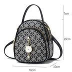 High Quality Retro Vintage Bag - Women's Leather Handbag Retro Style Zipper Closure Latest Fashion Ladies Accessory