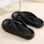 Clip Toe EVA Non-Slip Slippers Thick Bottom Bathroom Flip Flops