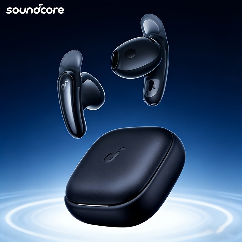 Soundcore by Anker Liberty Buds Semi-in-ear Wireless Earbuds, Deep Noise-canceling, HiFi Lossless Sound Quality, Spatial Audio, High-quality Headphones Suitable for Apple, Xiaomi, and Huawei