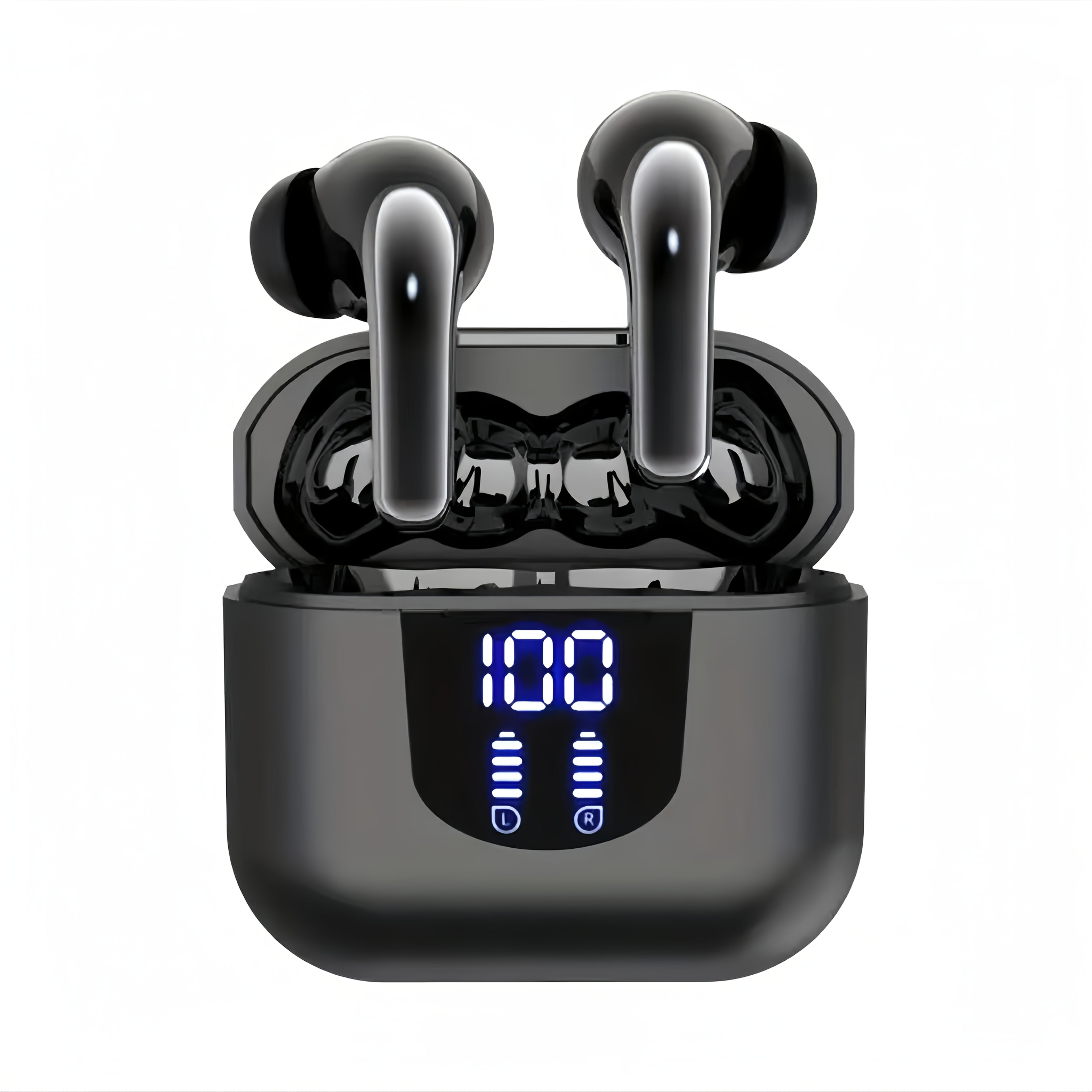 New Style True Wireless music in-Ear Headphones couples sports mini Earbuds video TWS 9D HIFI Stereo HD calling Stereo Cortical Earphones for Android for iphone music Cellphone smart Earpieces headphones